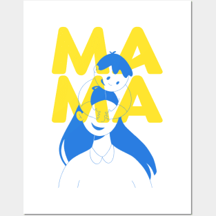 Boy Mama Posters and Art